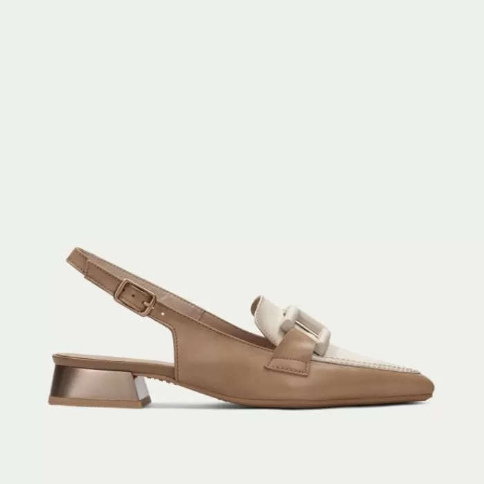 Hispanitas Flats- Dali Soho Desert Slingback