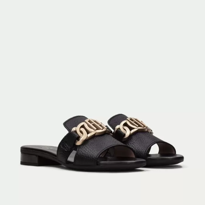 Hispanitas Sandals- Lena Black Slider