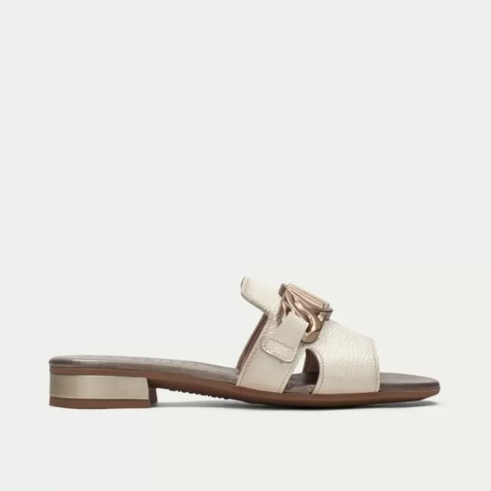 Hispanitas Sandals- Lena Nata Cream Slider