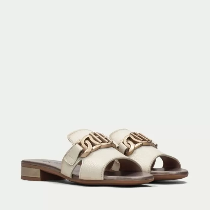 Hispanitas Sandals- Lena Nata Cream Slider