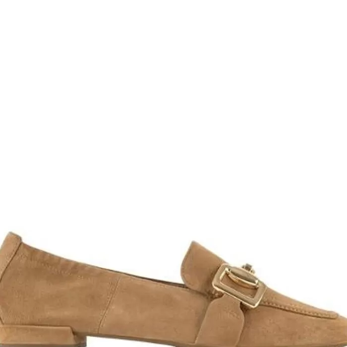 Hogl Flats- Amino Toffee Loafer Toffee Suede