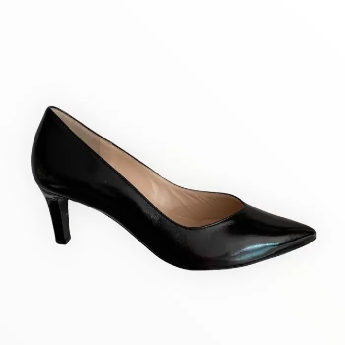 Hogl High Heels- Black Leather Shoe