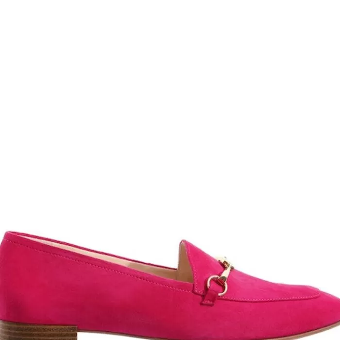 Hogl Flats- Close Suede Loafer Pink