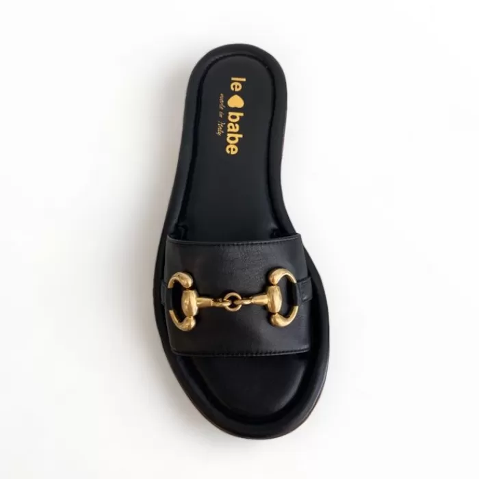 Le Babe Sandals- Black Slider