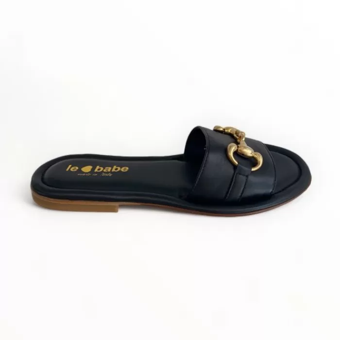 Le Babe Sandals- Black Slider