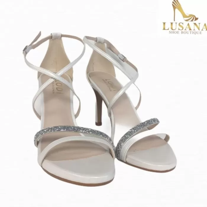 LODI High Heels- Bridal Sandal - Inriko Galaxia Avorio