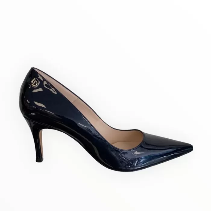 LODI High Heels- Emira Navy Patent