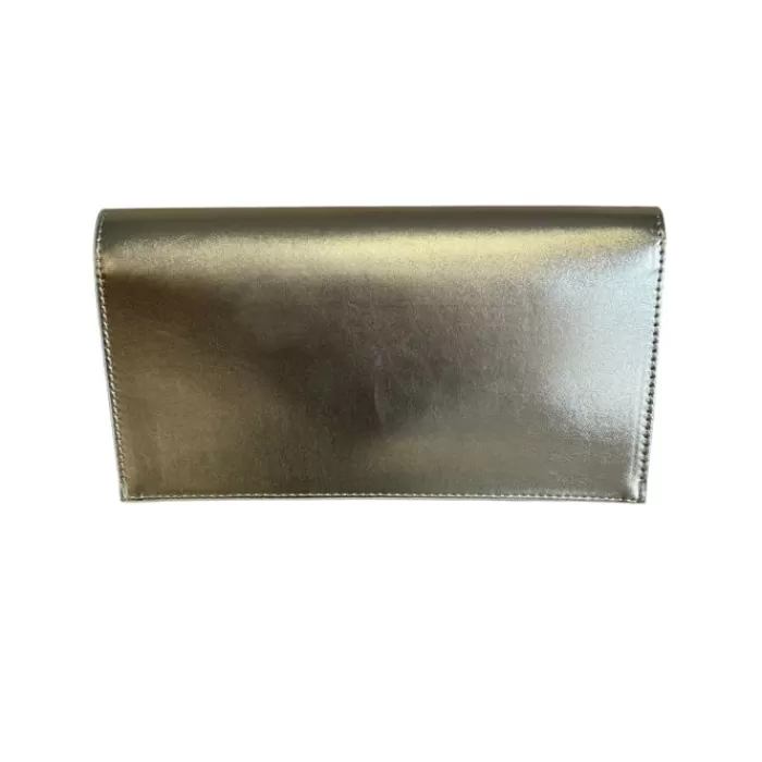 LODI Handbags- Gold Clutch Bag