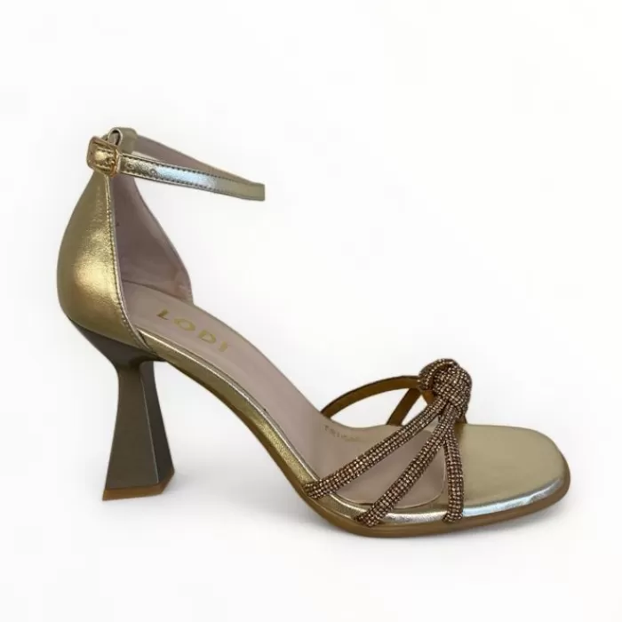 LODI High Heels- Hibala Gold Sandal