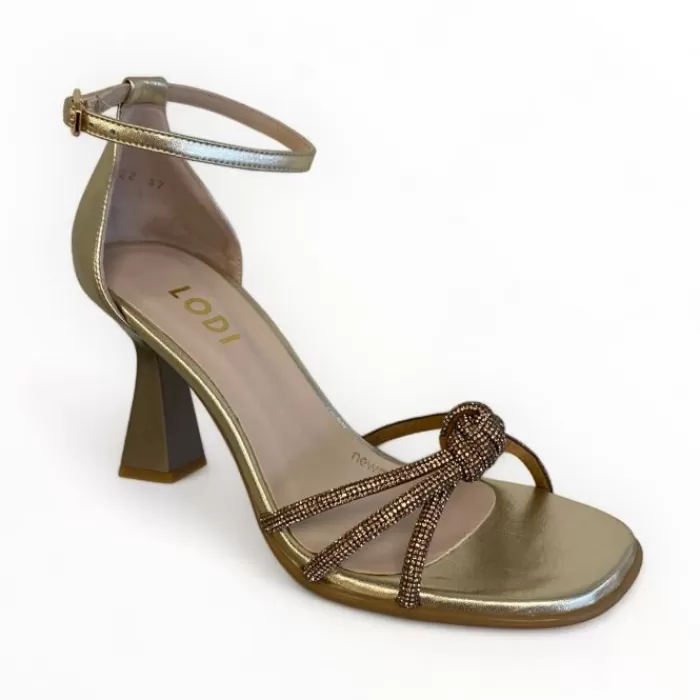 LODI High Heels- Hibala Gold Sandal