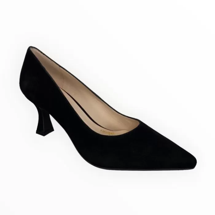 LODI High Heels- Jona Suede Shoe Black