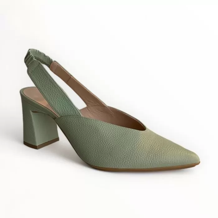 LODI High Heels- Milanesa Green Slingback Sage Green