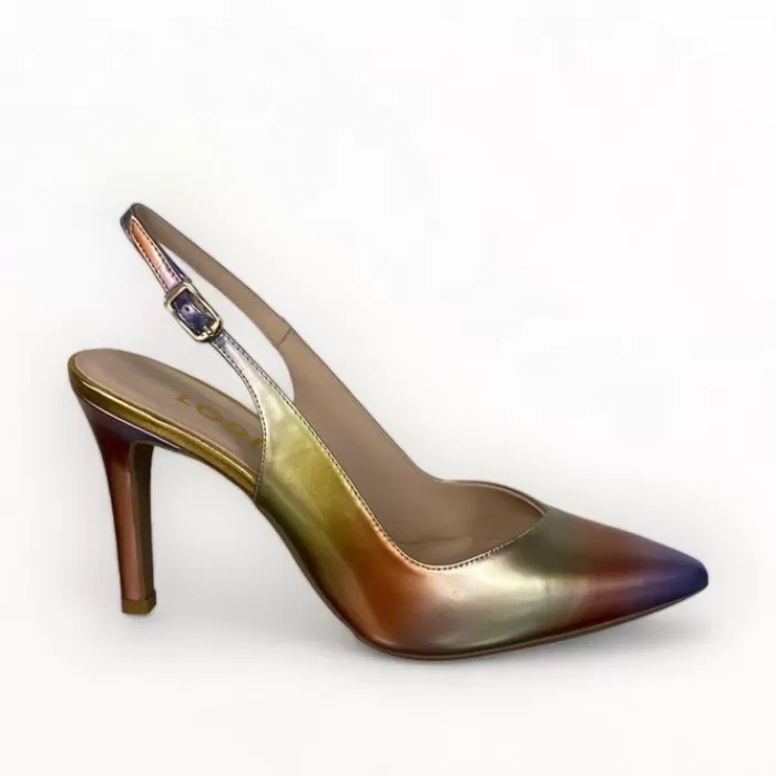 LODI High Heels- Rain Kairi Arco Slingback Gold Ombre