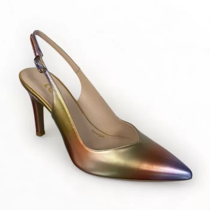 LODI High Heels- Rain Kairi Arco Slingback Gold Ombre