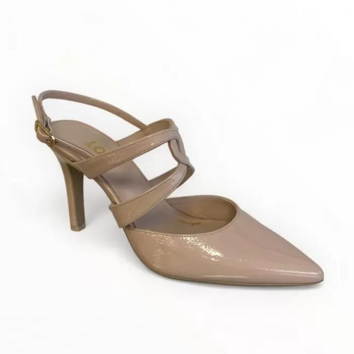 LODI High Heels- Rianes -Tp Nude Patent Nude/Neutral