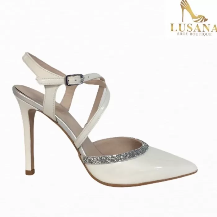 LODI High Heels- Velma Miro White