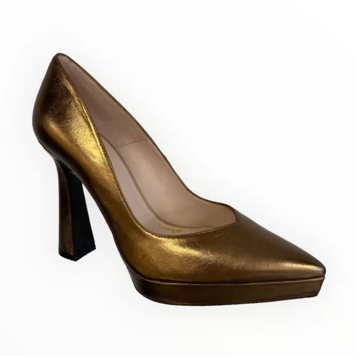 LODI High Heels- Wanis Bronze Platform Shoe