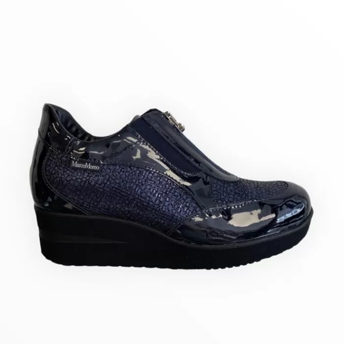 Marco Moreo Wedges- Lola Wedge Mover Navy