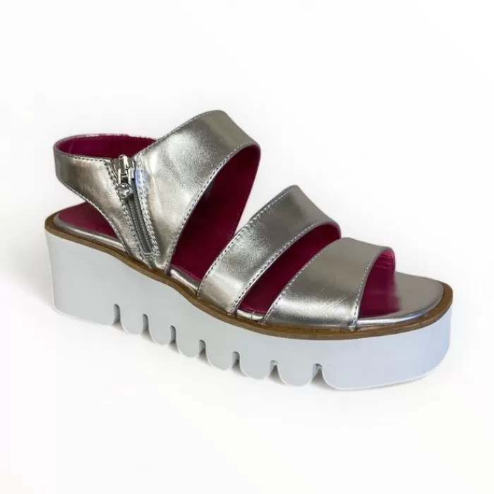 Marco Moreo Sandals- Silver Sandal