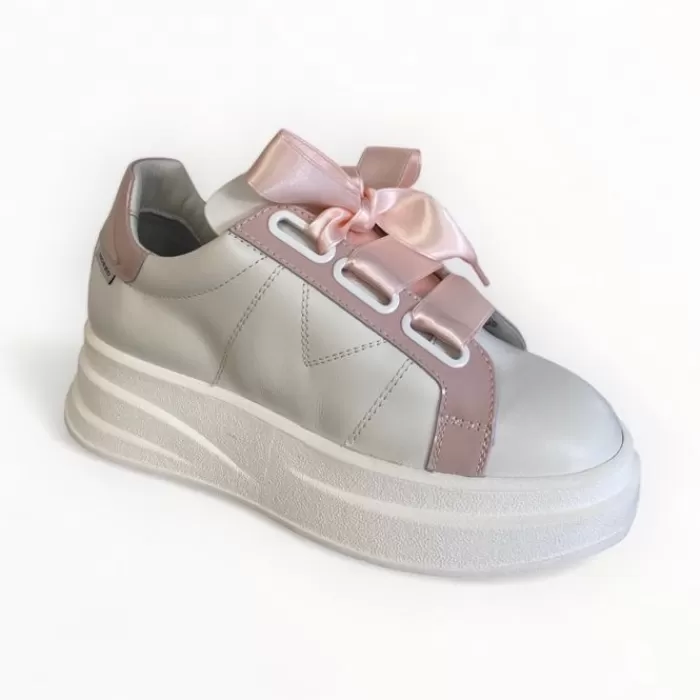 Marco Moreo Trainers- White And Pink Trainer