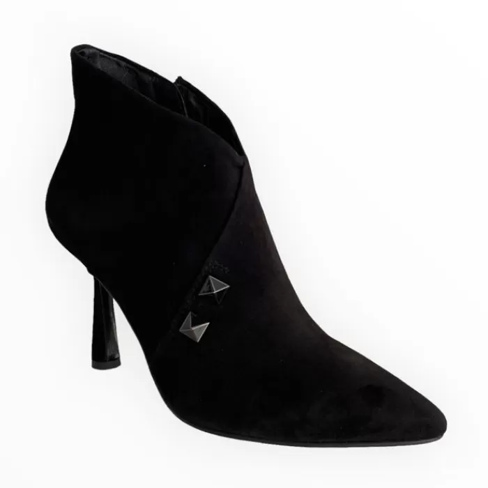 Marian Ankle Boots- Ankle Boot Black Suede