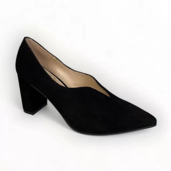 Marian High Heels- Black Suede Shoe