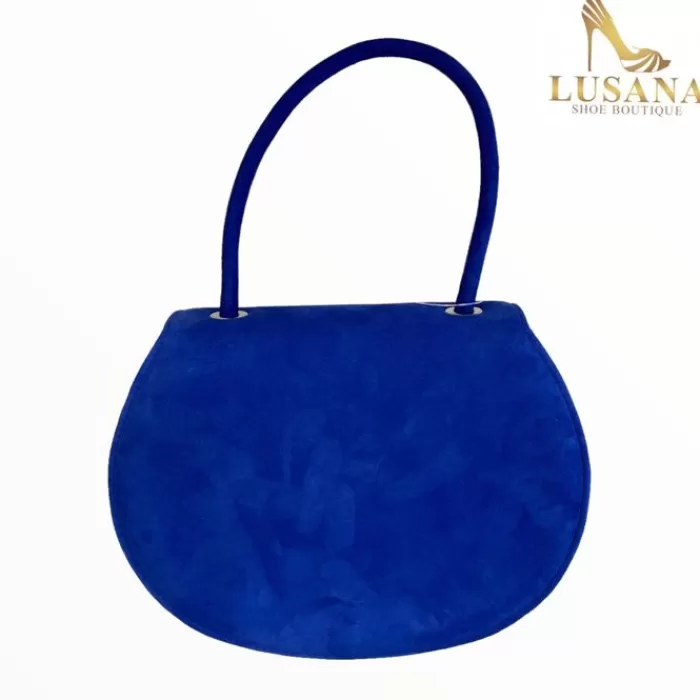 Marian Handbags- Blue Suede Bag