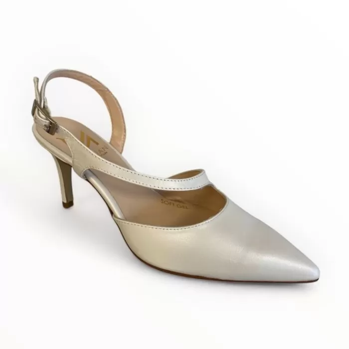 Marian High Heels- Ivory Slingback