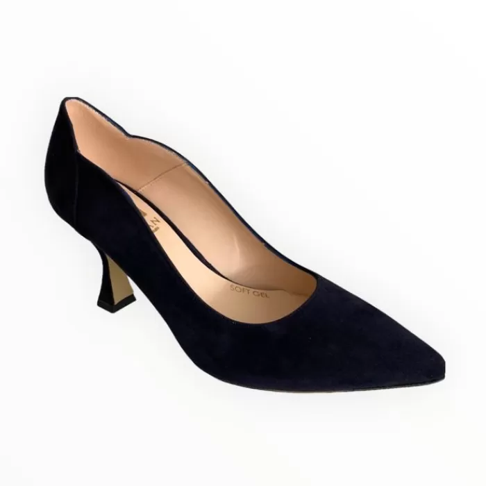 Marian High Heels- Navy Suede Shoe