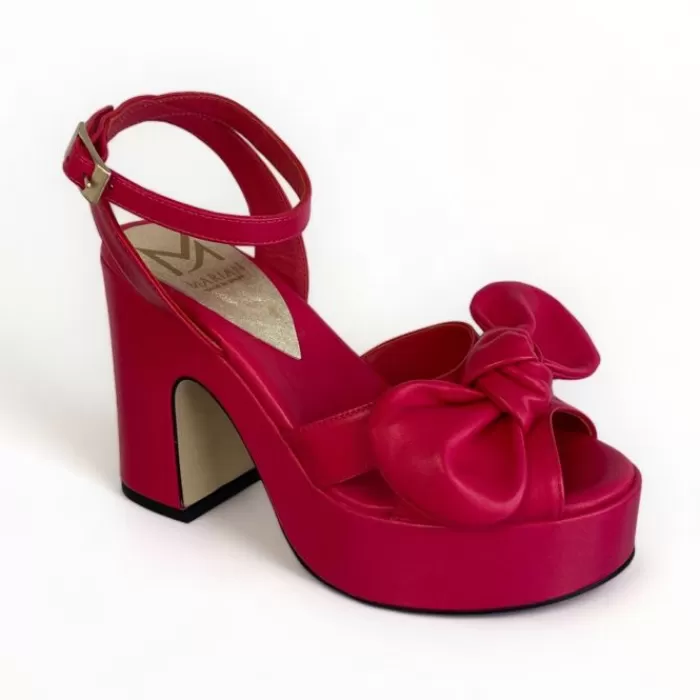 Marian Sandals- Pink Platform Sandal