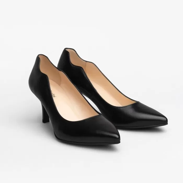 NeroGiardini High Heels- Nappa Nero Low Heel