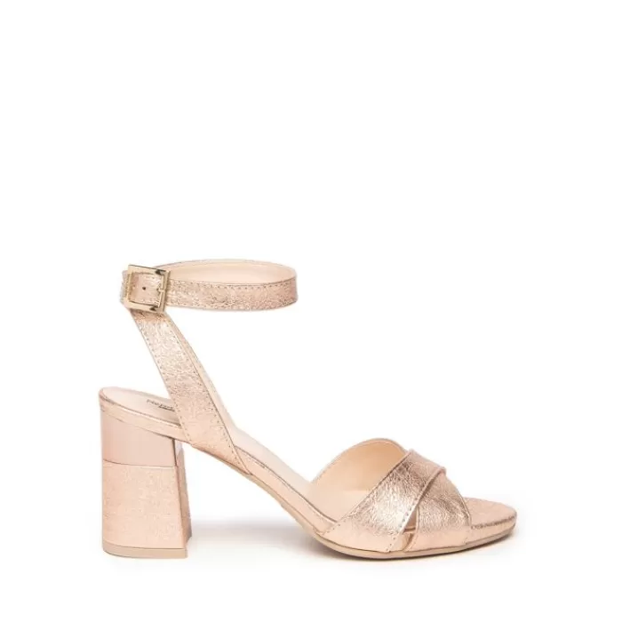 NeroGiardini Sandals- Rose Gold Sandal