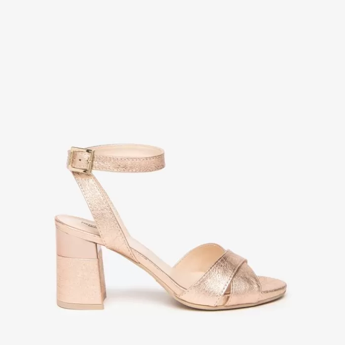 NeroGiardini Sandals- Rose Gold Sandal