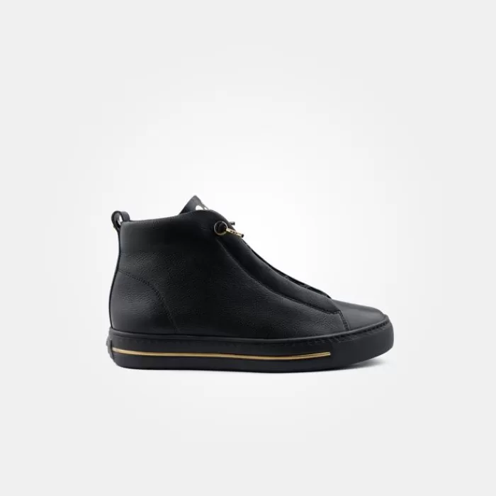 Paul Green Trainers- Black Hi Top