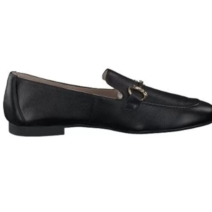 Paul Green Flats- Black Loafers