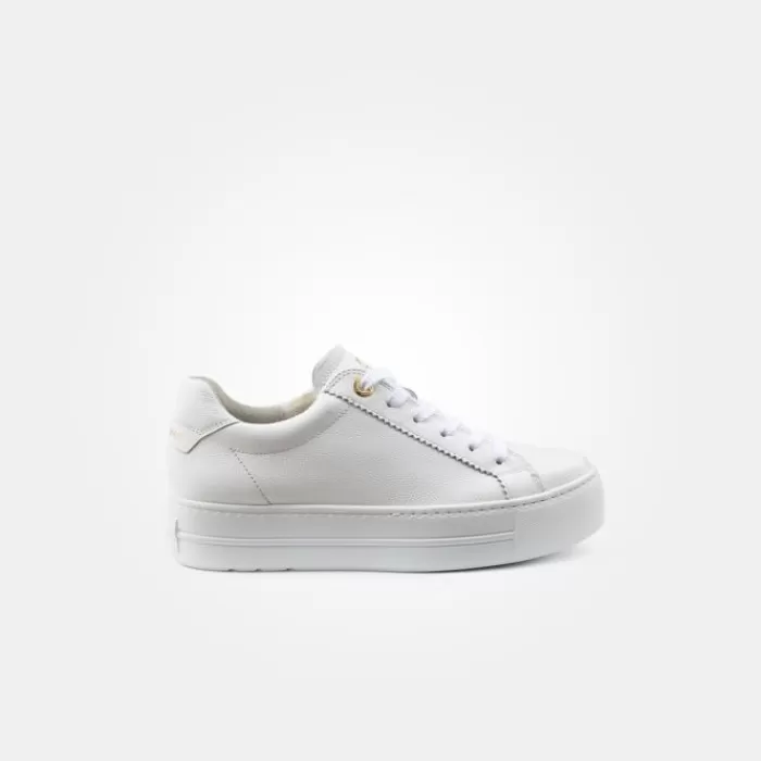 Paul Green Trainers- Leather Trainer White