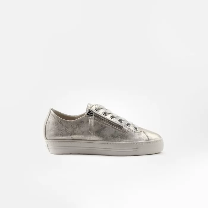 Paul Green Trainers- Metallic Trainer Metallic Antique Mineral