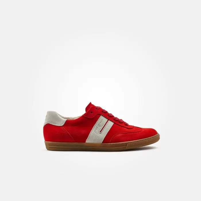 Paul Green Trainers- Red Retro Trainers