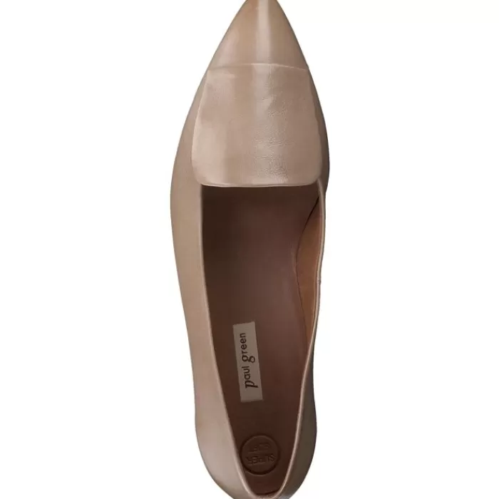 Paul Green Flats- Taupe Ballerina Pump Alpaca (Taupe)