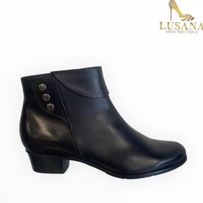 Regarde Le Ciel Ankle Boots- - Stefany 186 Ankle Boot Black