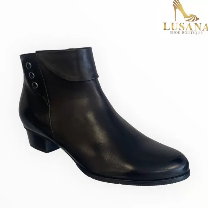 Regarde Le Ciel Ankle Boots- - Stefany 186 Ankle Boot Black