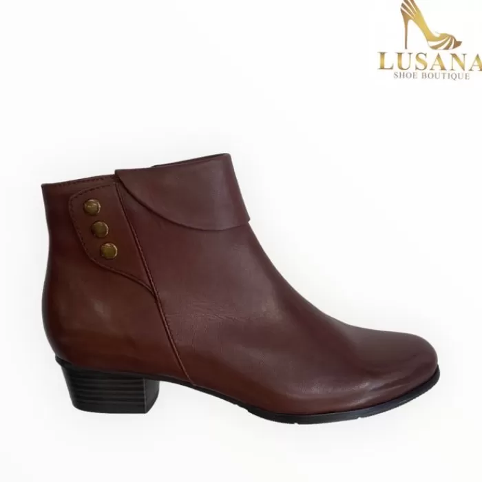 Regarde Le Ciel Ankle Boots- - Stefany F 23 186 Ankle Boot Brown