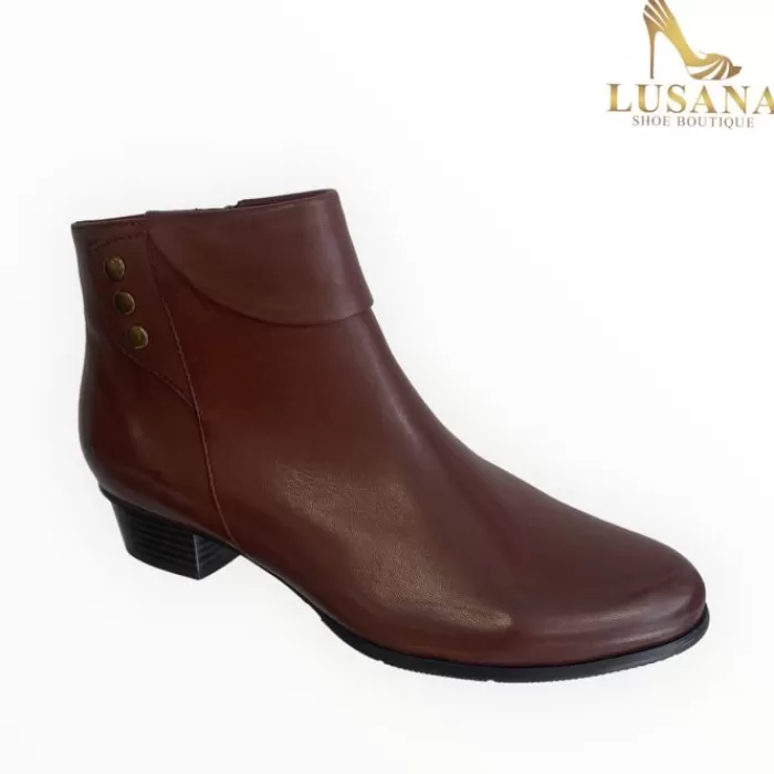 Regarde Le Ciel Ankle Boots- - Stefany F 23 186 Ankle Boot Brown