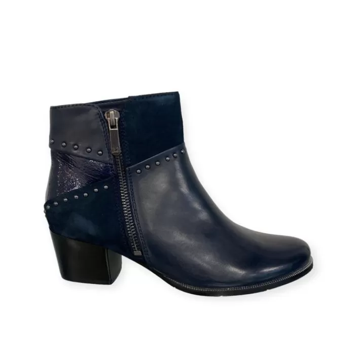 Regarde Le Ciel Ankle Boots- Ankle Boot Navy