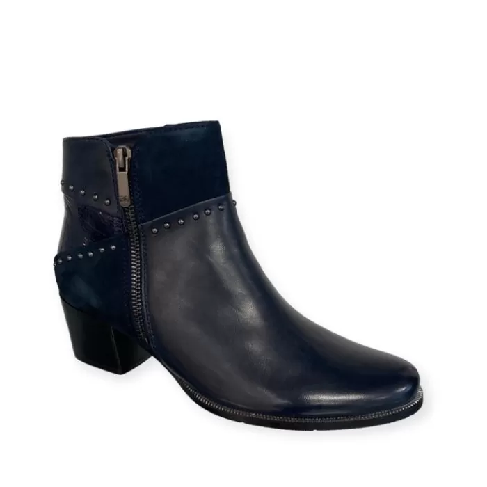 Regarde Le Ciel Ankle Boots- Ankle Boot Navy