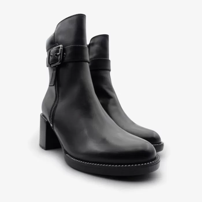 Regarde Le Ciel Ankle Boots- Elly-21 Delcie Boot Black