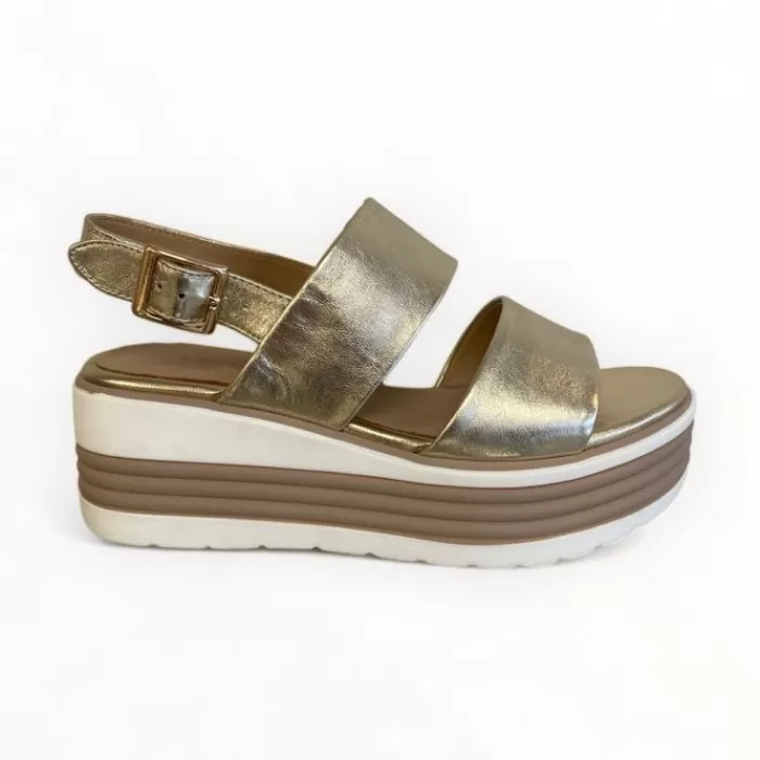 Regarde Le Ciel Sandals- Sheyla Sirio Platino Sandal