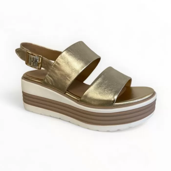 Regarde Le Ciel Sandals- Sheyla Sirio Platino Sandal