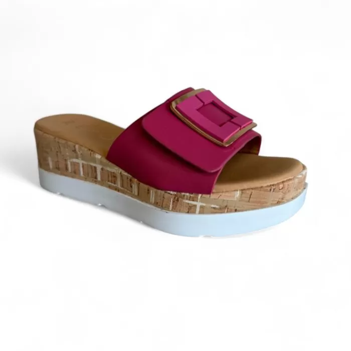 REPO Sandals- Pink Slider Fuxia (Pink)