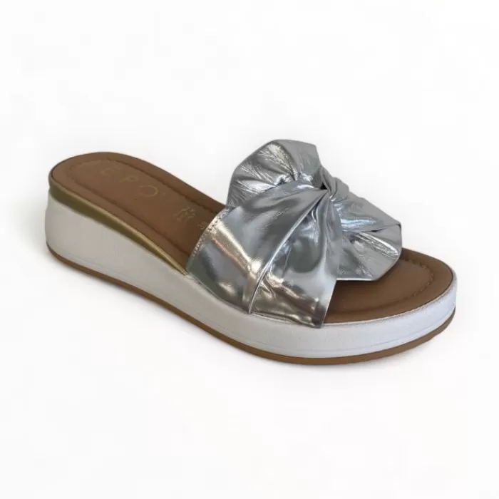 REPO Sandals- Silver Slider